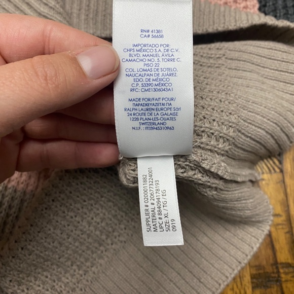 Chaps Colorful Knit Sweater - Picture 10 of 12